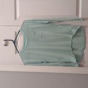 Mudd Girls Mint Green Long Sleeved Tee